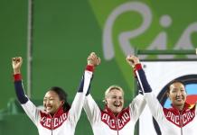 Женская сборная россии по стрельбе из лука вышла в четвертьфинал олимпийского турнира